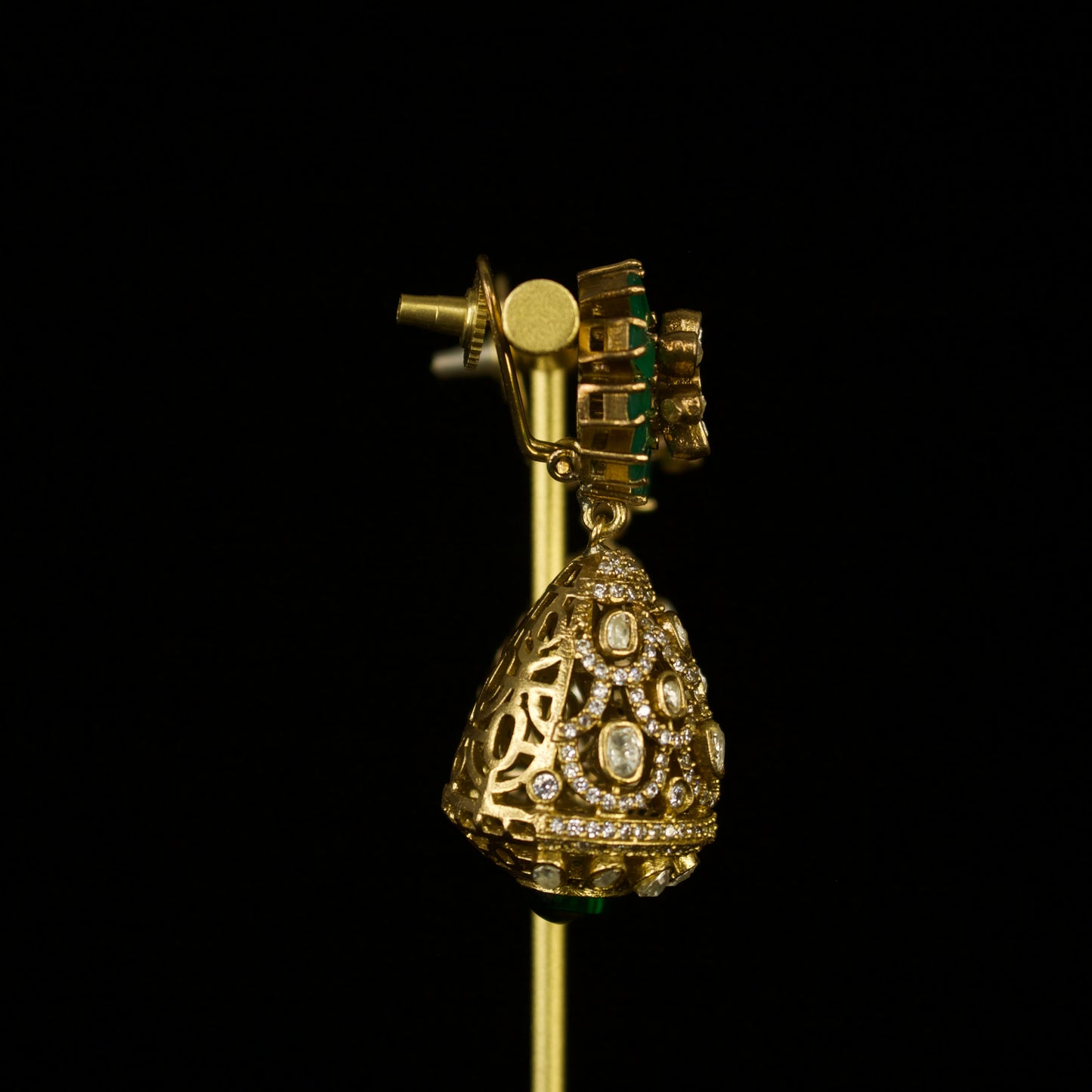 Diamond Victorian Kanti Necklace Set