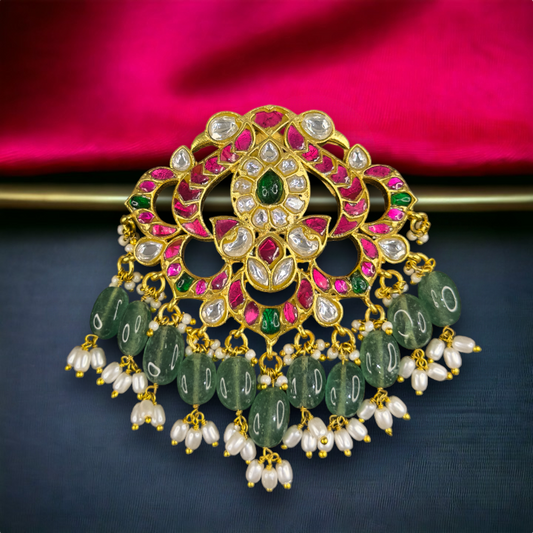 Jadau kundan Locket (DJL275)