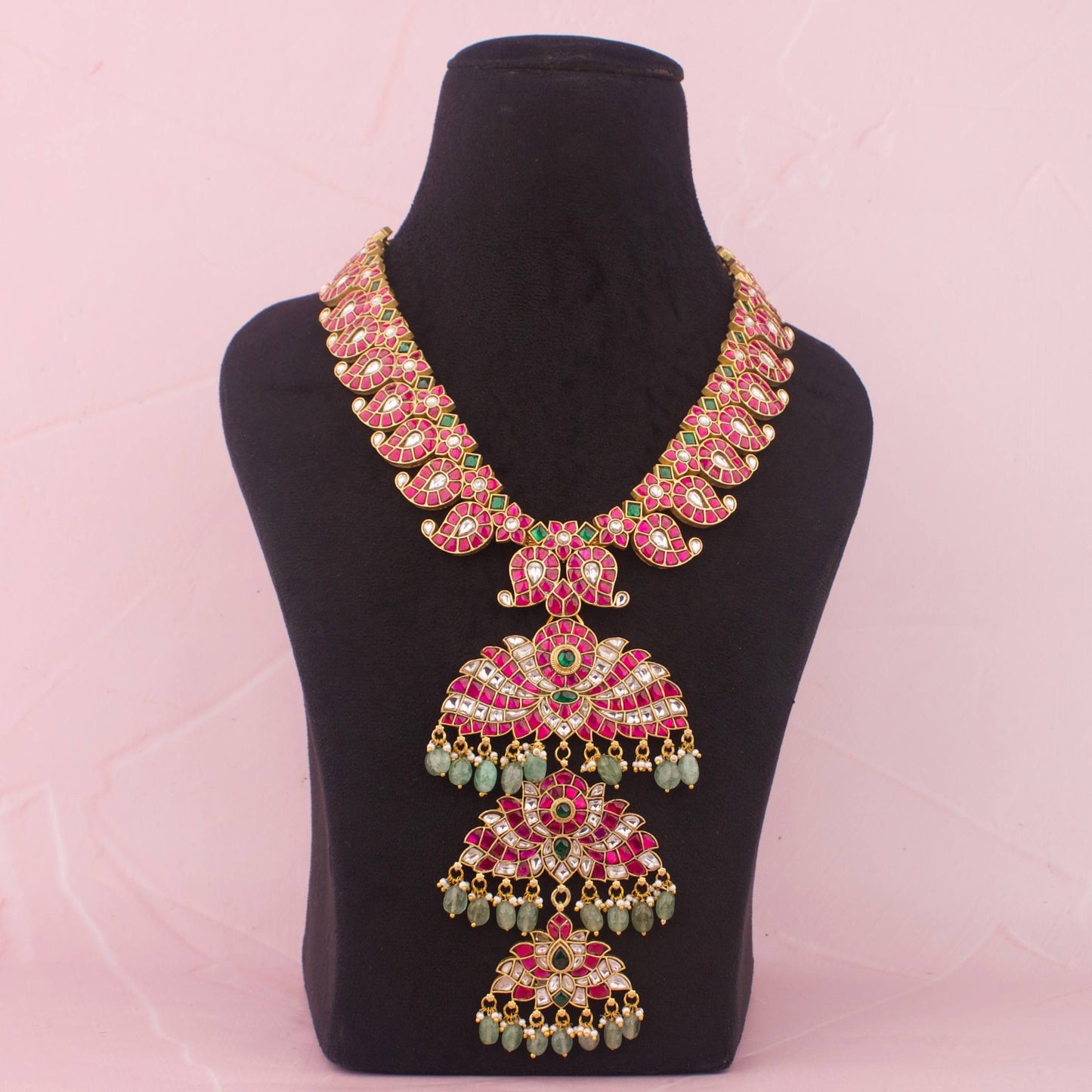Exclusive Jadau Kundan Long Necklace Mango Haram