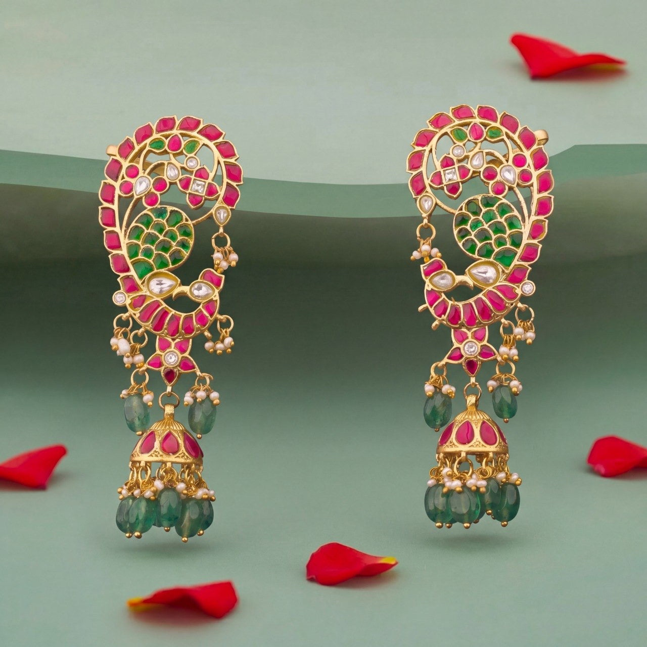 Bridal Jadau Kundan Fullkaan / Earcuff
