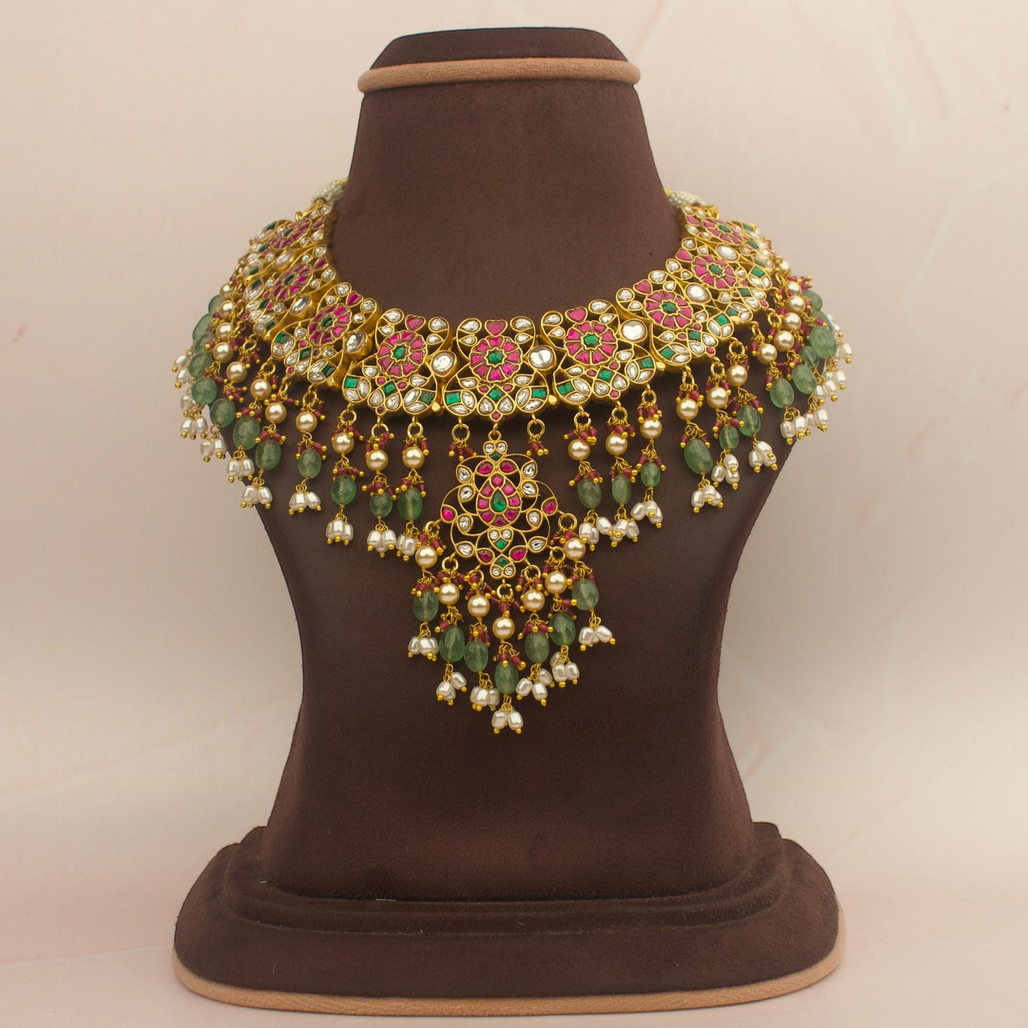 Jadau Kundan Antique Necklace