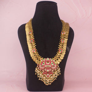 Elegant Gold Style Jadau Kundan Kasulu Haram