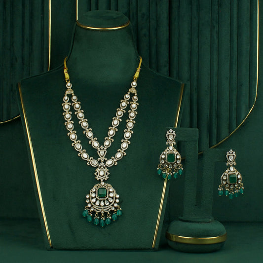 Victorian Grace Polki Necklace Set