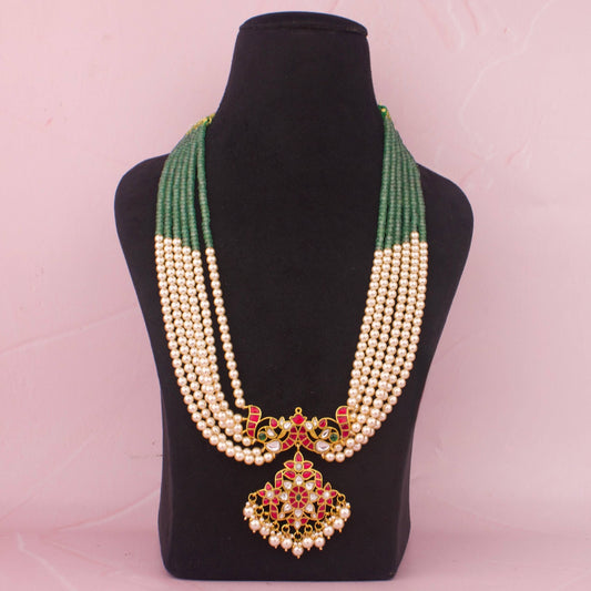 Trending Jadau Kundan Pearl Mala