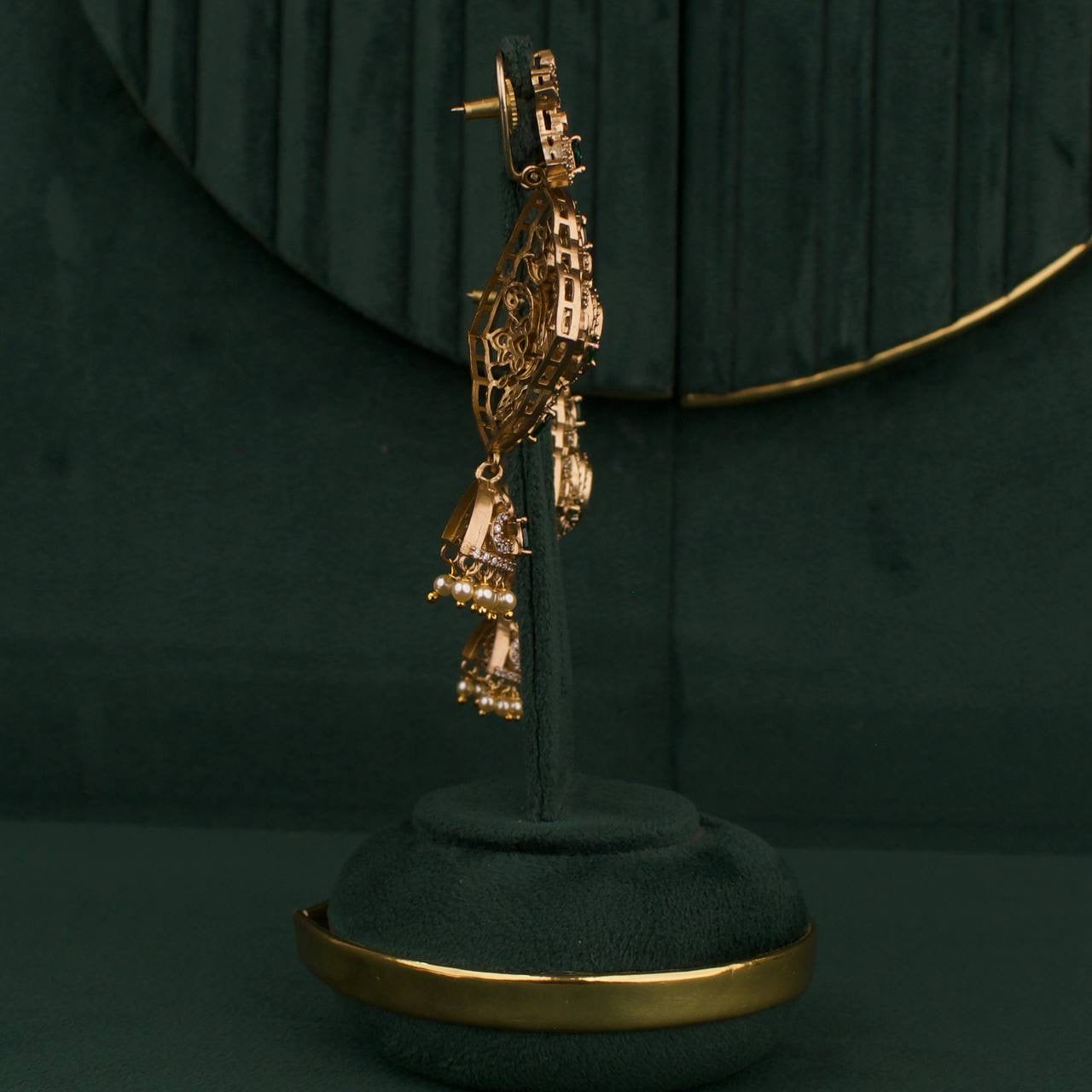 Bridal Victorian Polki Layer By Layer Haram Necklace Se