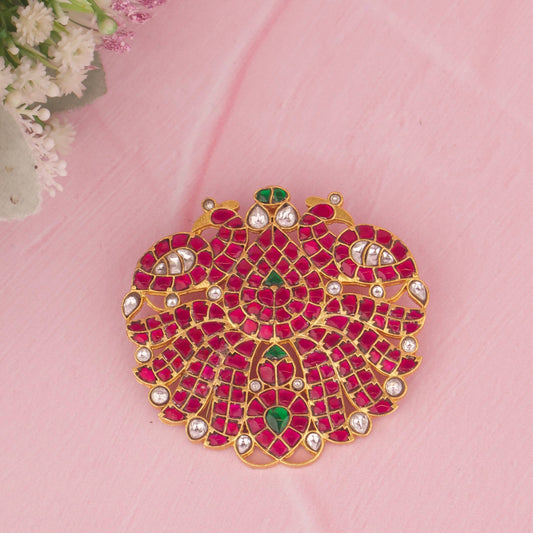 Traditional South-Indian Design Jadau Kundan Pendant