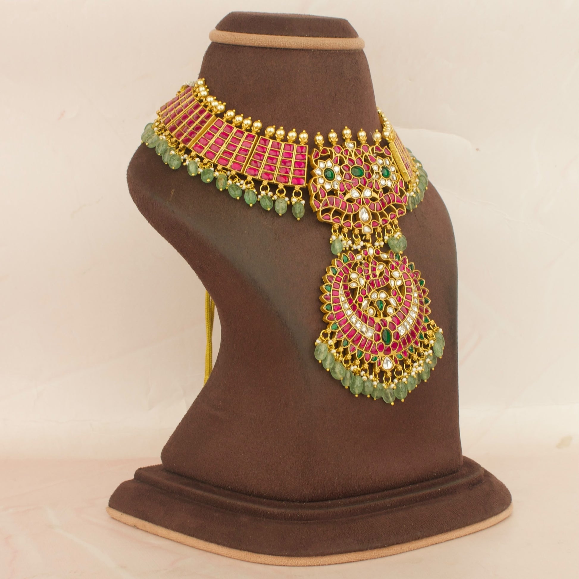 Sabyasachi Inspired Majestic Jadau Kundan Necklace
