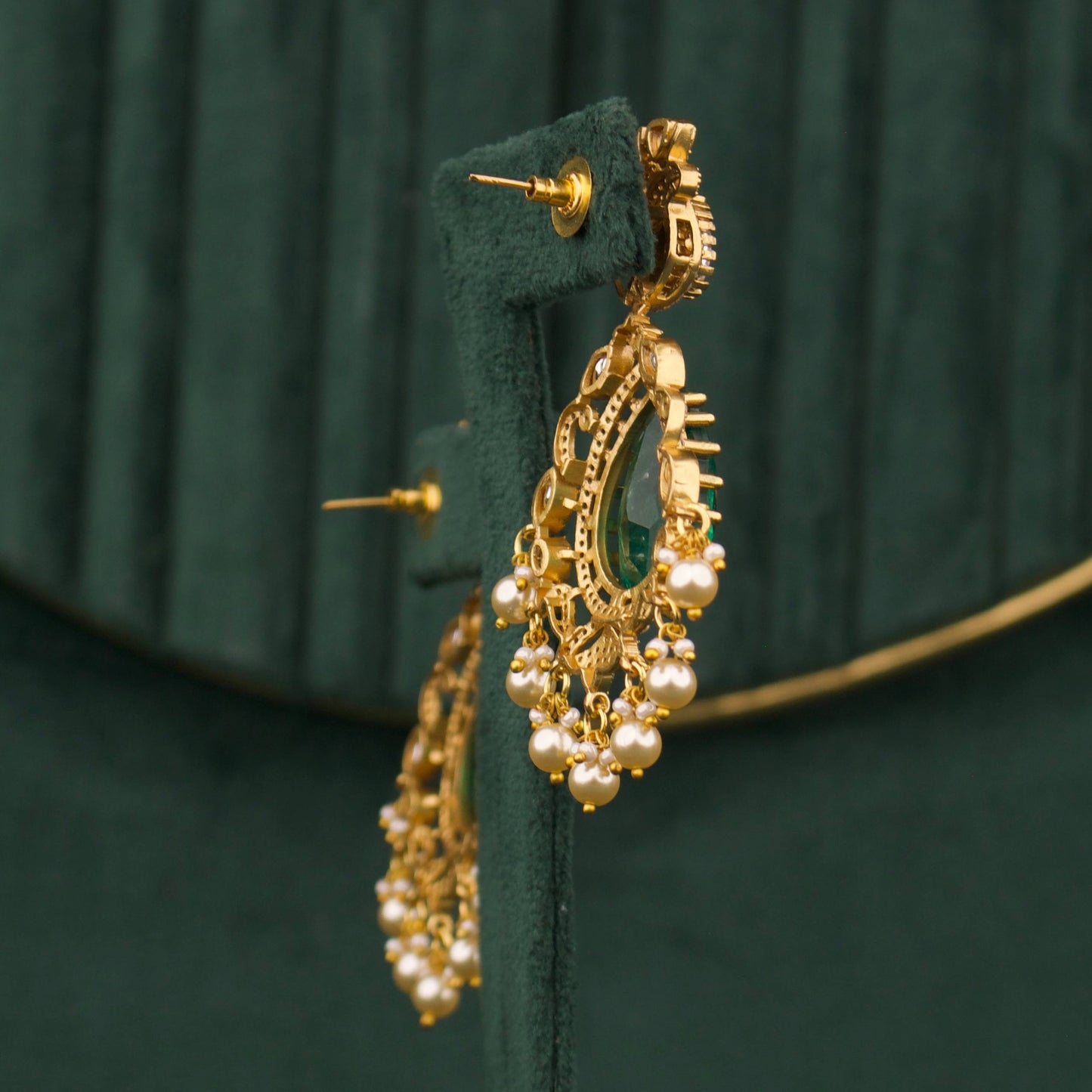 Victorian Choker Necklace set With Earrings And Maang Tikka