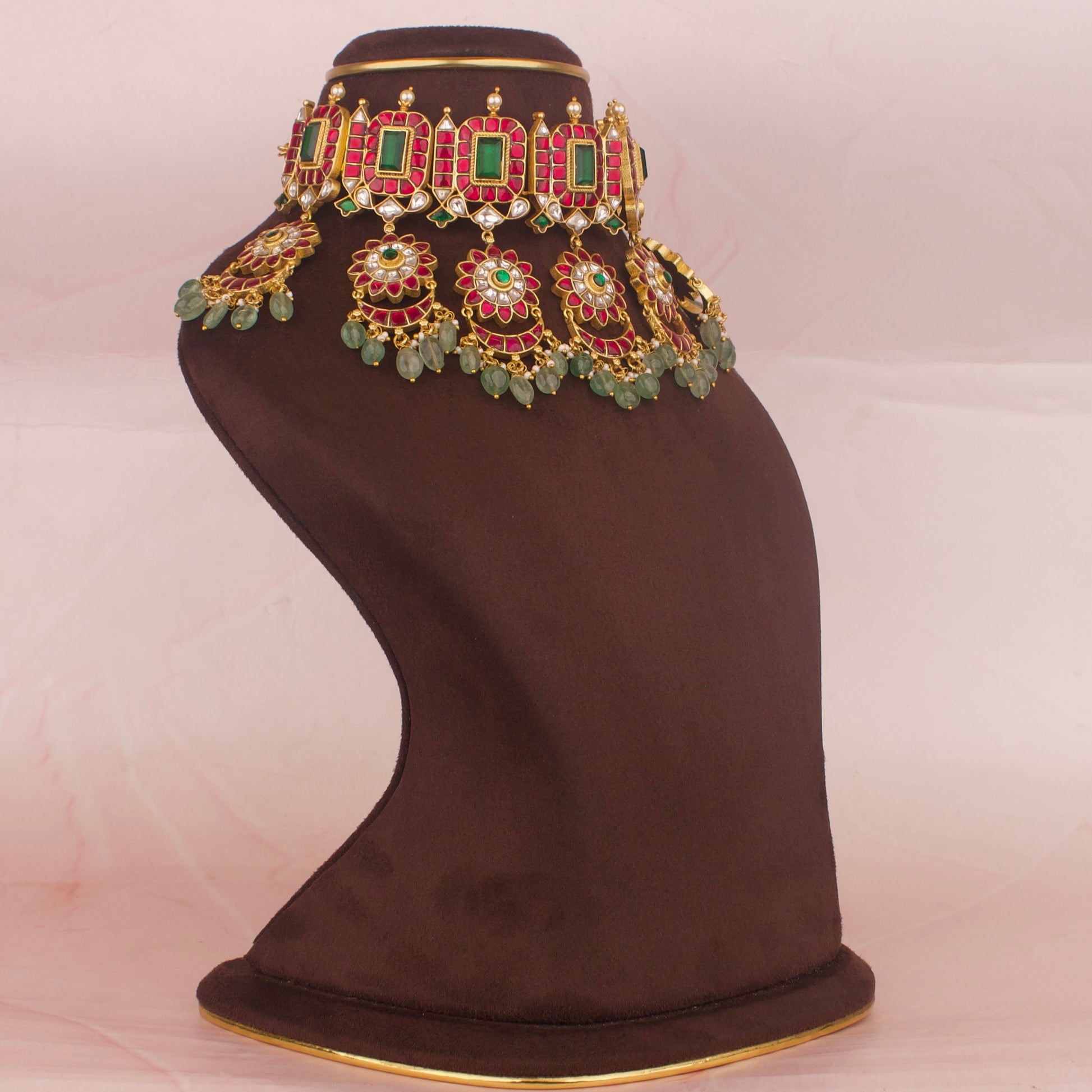 Elegant Heavy Bridal Jadau Kundan Choker