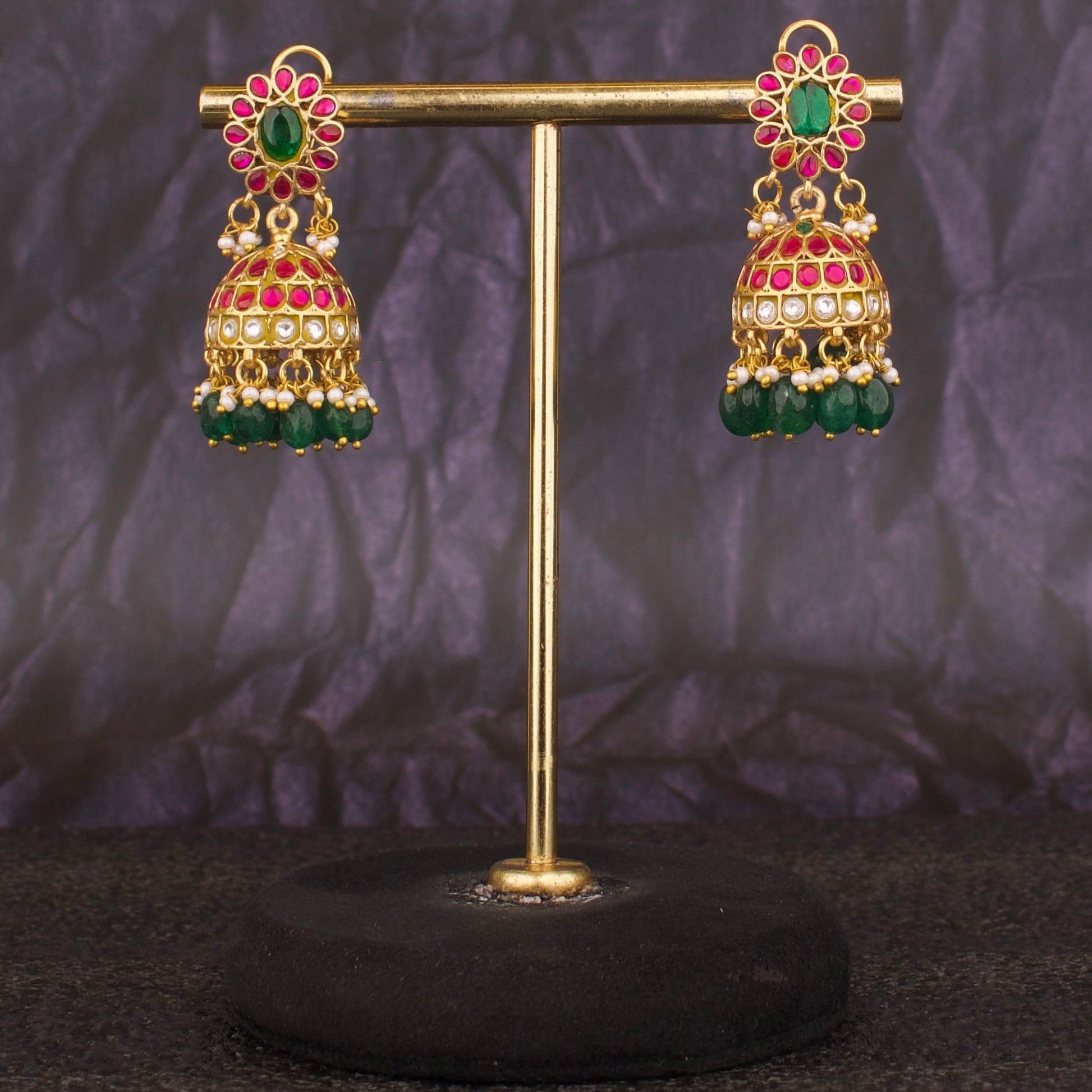 Fabulous Jadau Kundan Kundan Earrings