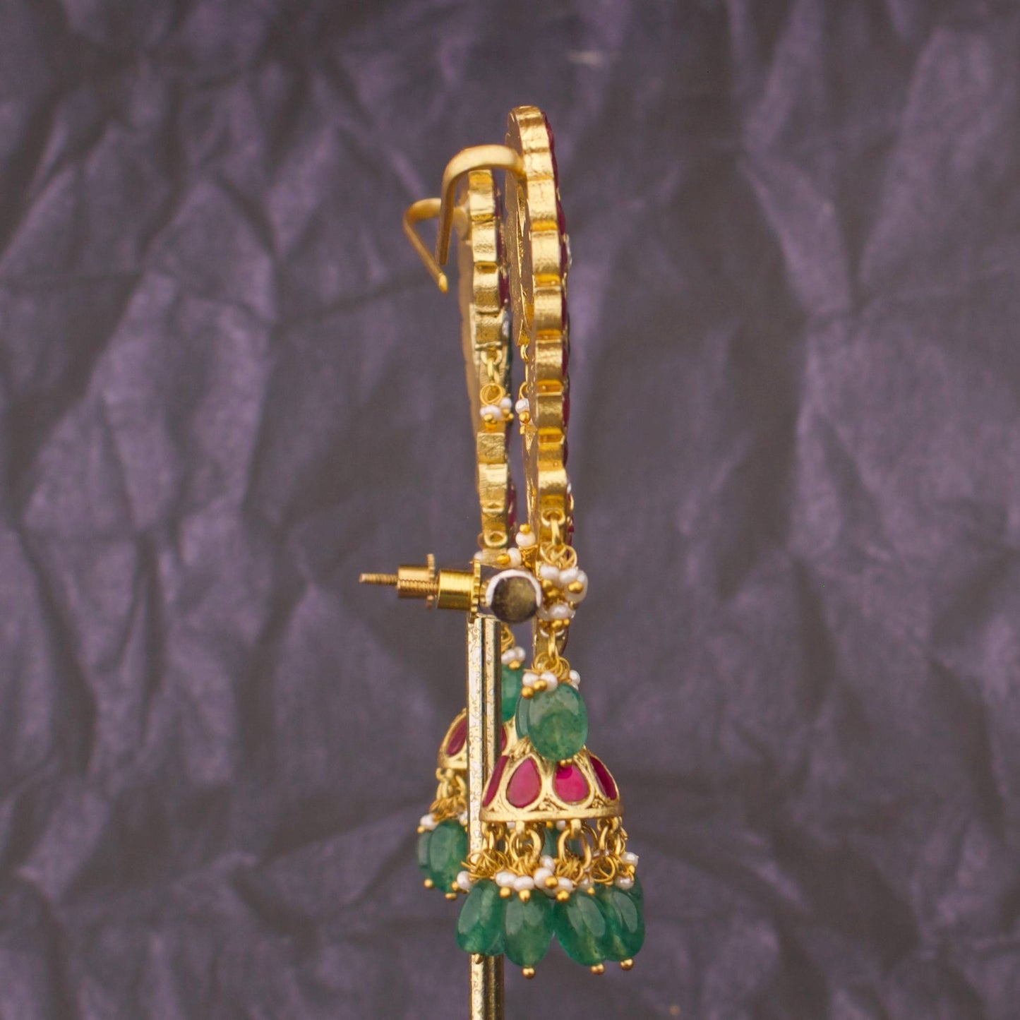 Bridal Jadau Kundan Fullkaan / Earcuff