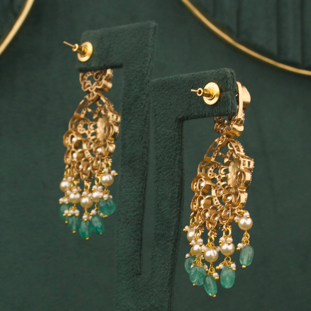 Royal Victorian Choker Necklace With Matching Earrings