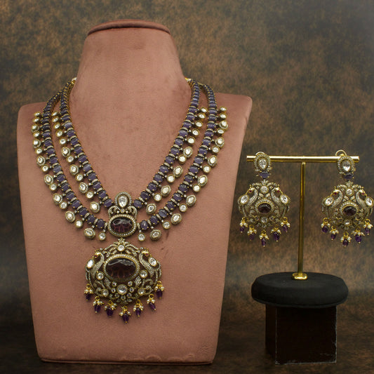 Multi-Layer Statement Victorian Necklace Set