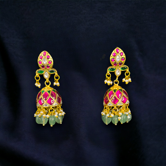 Jadau Kundan Earrings Dj205