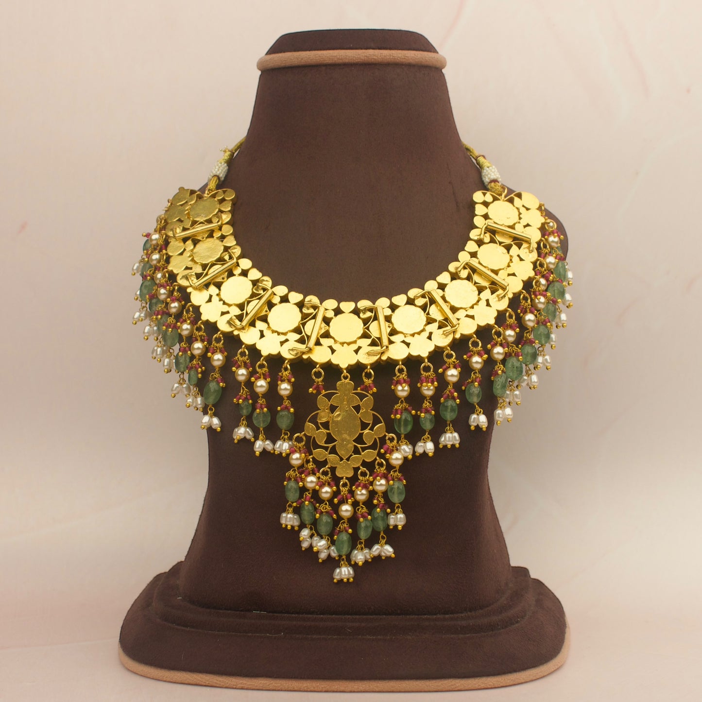 Jadau Kundan Antique Necklace