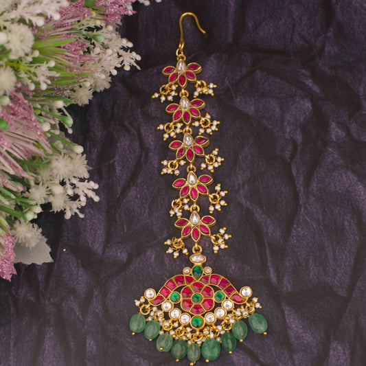 Brides Special Jadau Kundan Maangtika