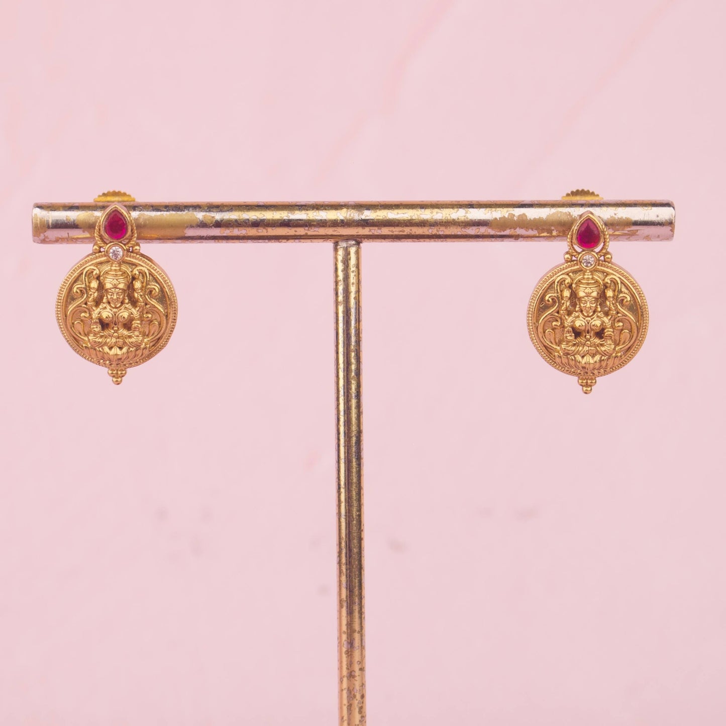 South Indian Necklace Set With Matching Earrings