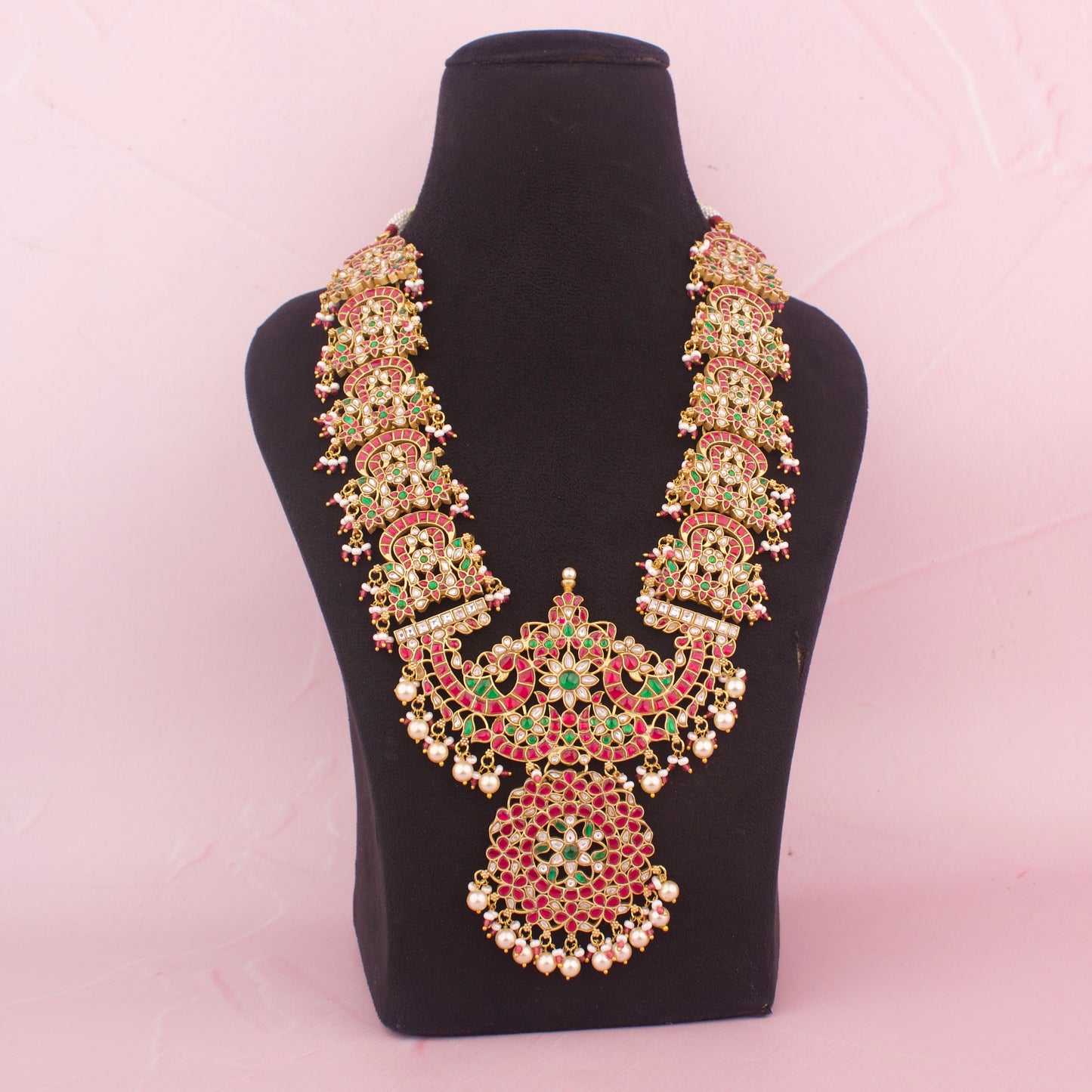 Bridal South Indian Jadau kundan Rani Haram