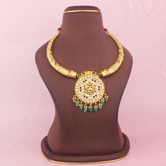 Bridal Jadau Kundan Kanti Necklace