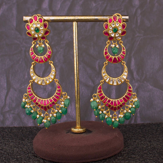 Opulent Jadau Kundan ChanBali step-by-step unique design