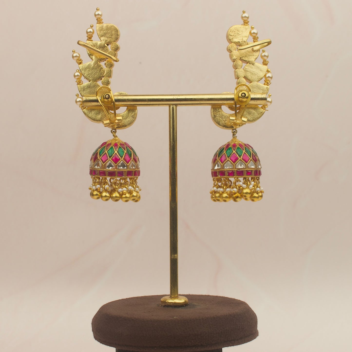 Bridal Jadau Kundan Jhumka