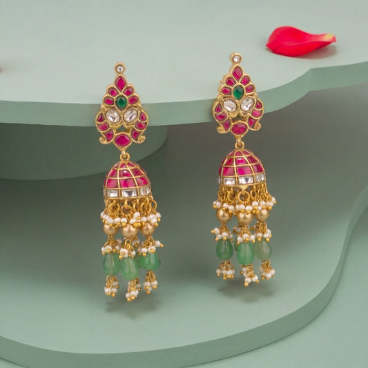Lavish Design Jadau Kundan Jhumki