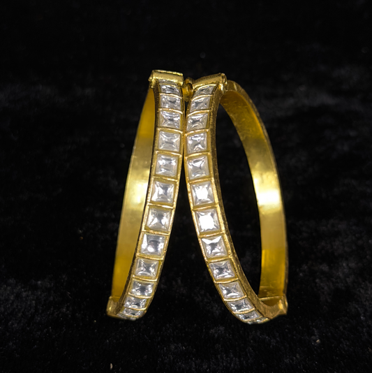 Jadau Kundan Bangles – DULHAN JEWELS