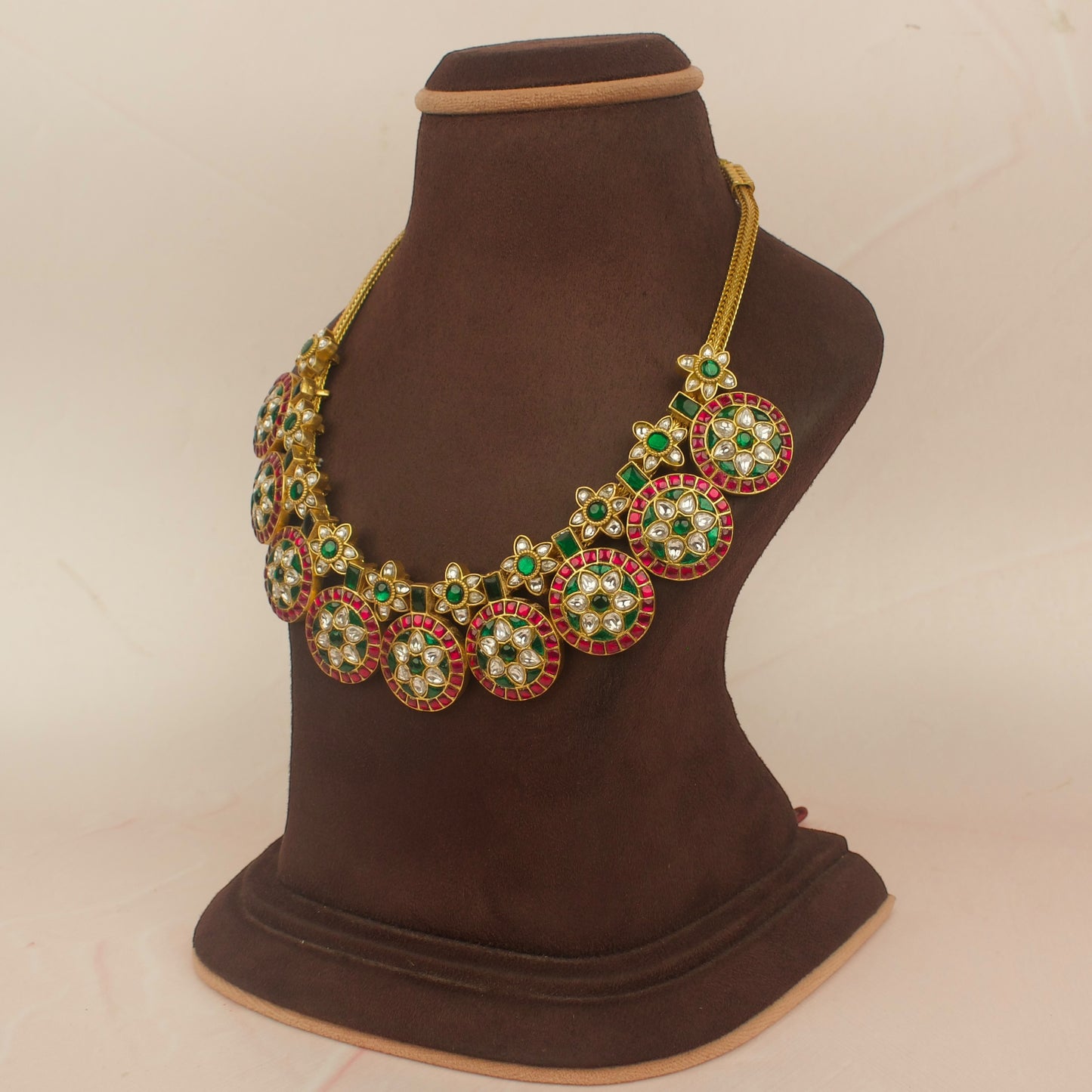 Traditional Kundan Bottumala Necklace