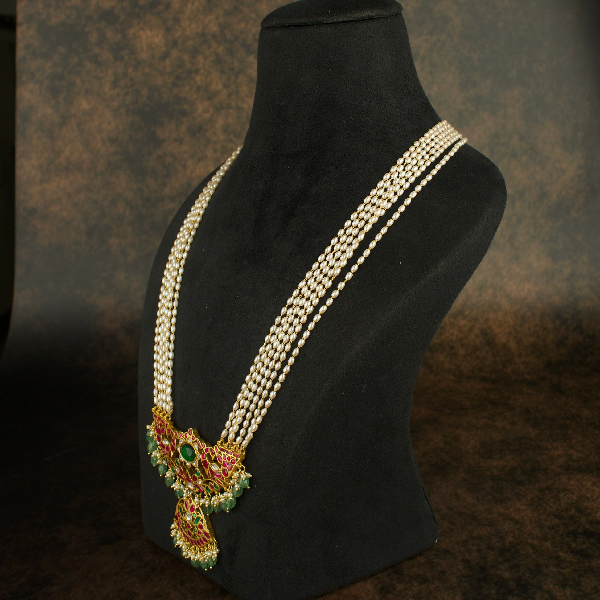 Grand Maharani Jadau Kundan Rani-Haar Necklace