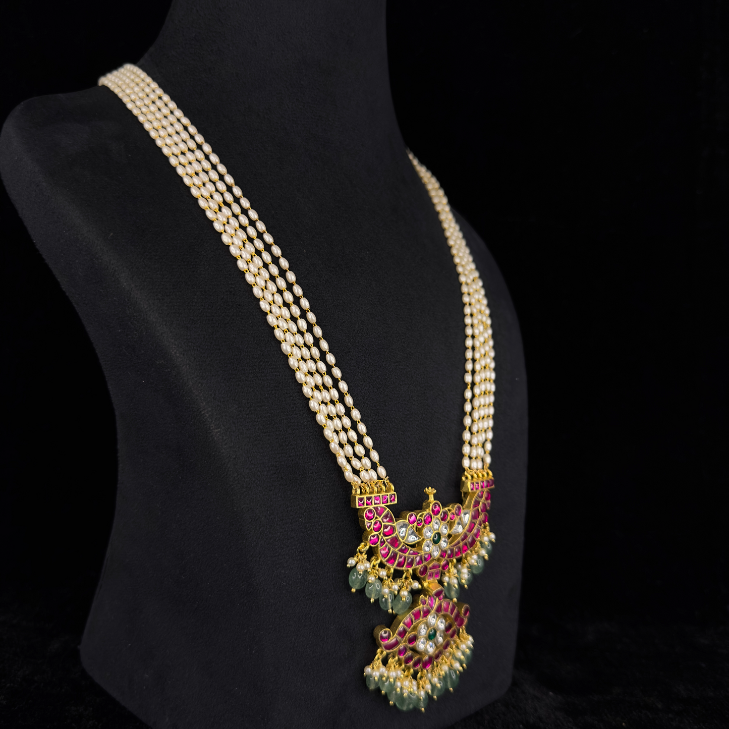 Best Seller Jadau Kundan Beads Necklace