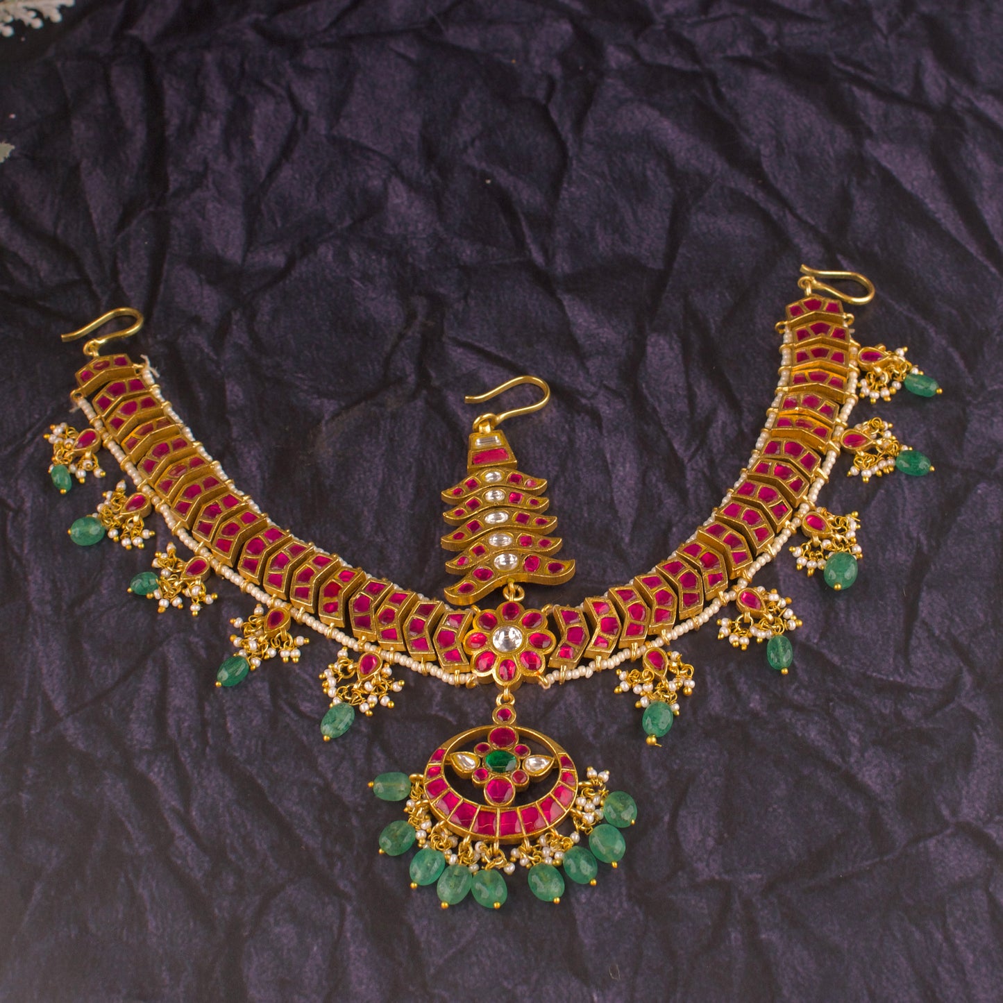 Bridal Jadau Kundan Mathapathi