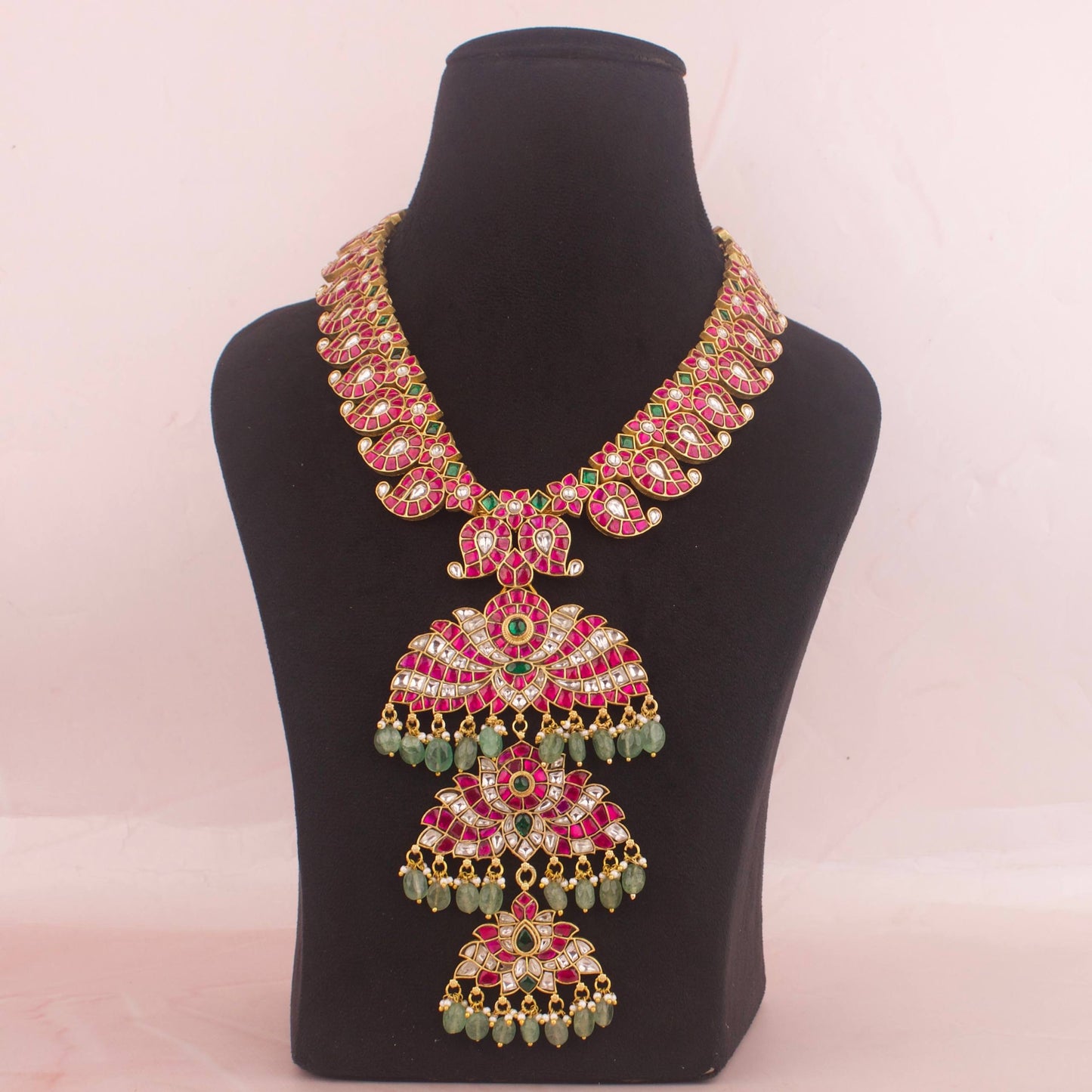 Exclusive Jadau Kundan Long Necklace Mango Haram