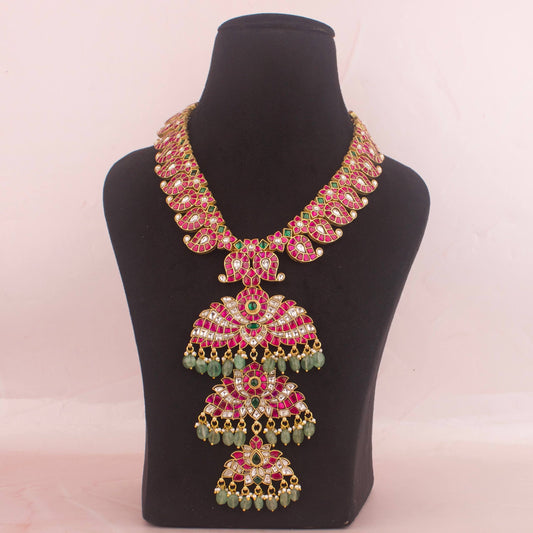 Exclusive Jadau Kundan Long Necklace Mango Haram