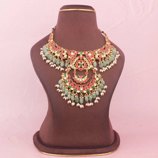 Traditional Gold Plated Jadau Kundan Necklaces – Must-Have Statement Jewelry