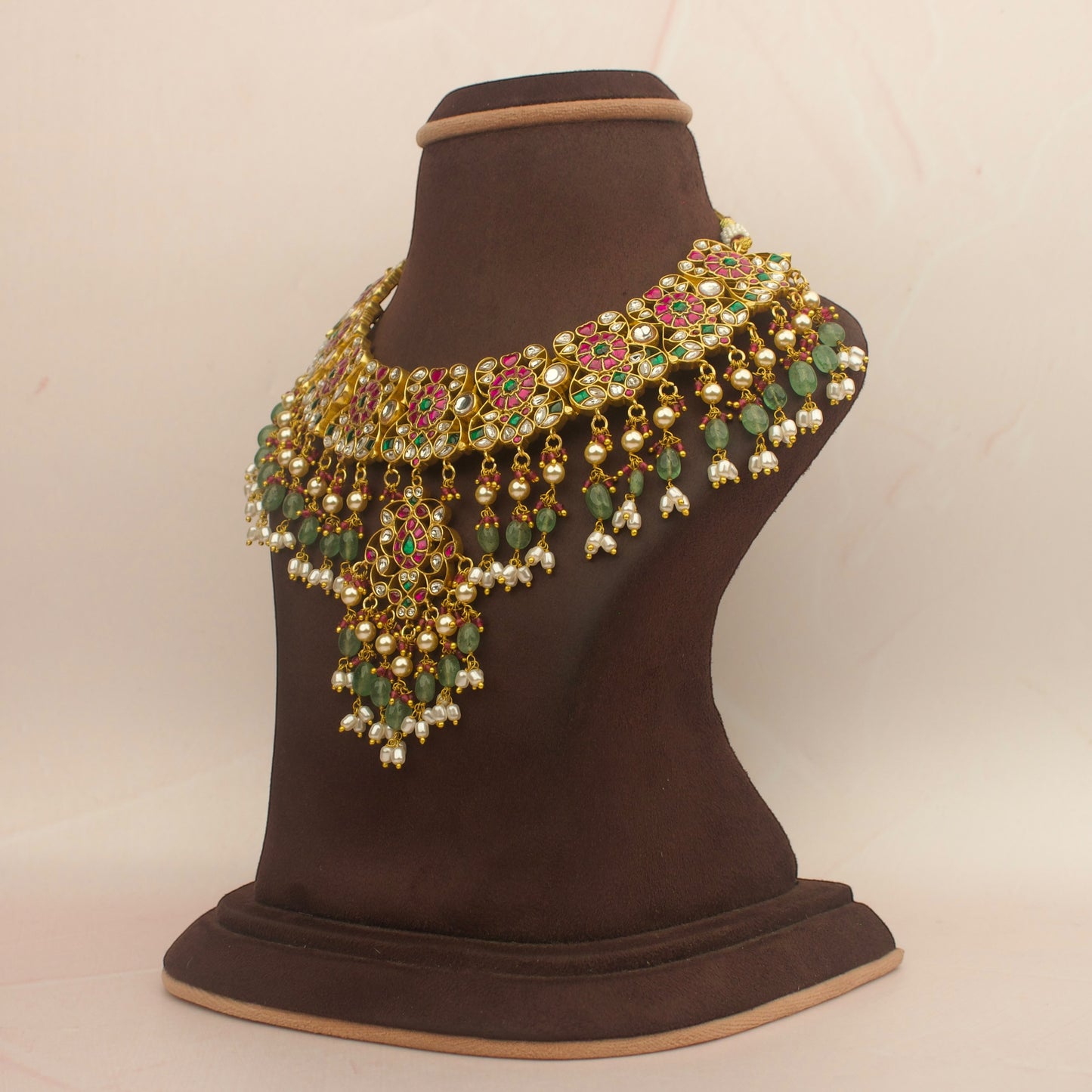 Jadau Kundan Antique Necklace