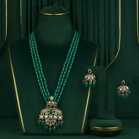 Royal Allure: Victorian Beads Necklace Set