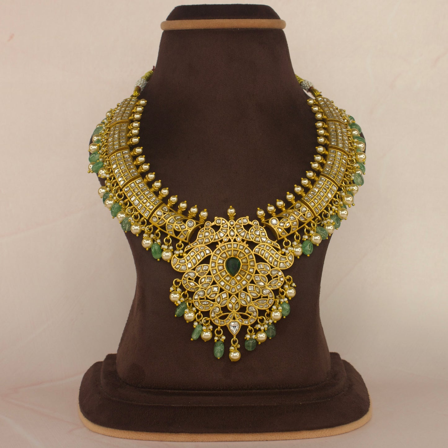 Regal Radiance Jadau Kundan Kanti style Necklace