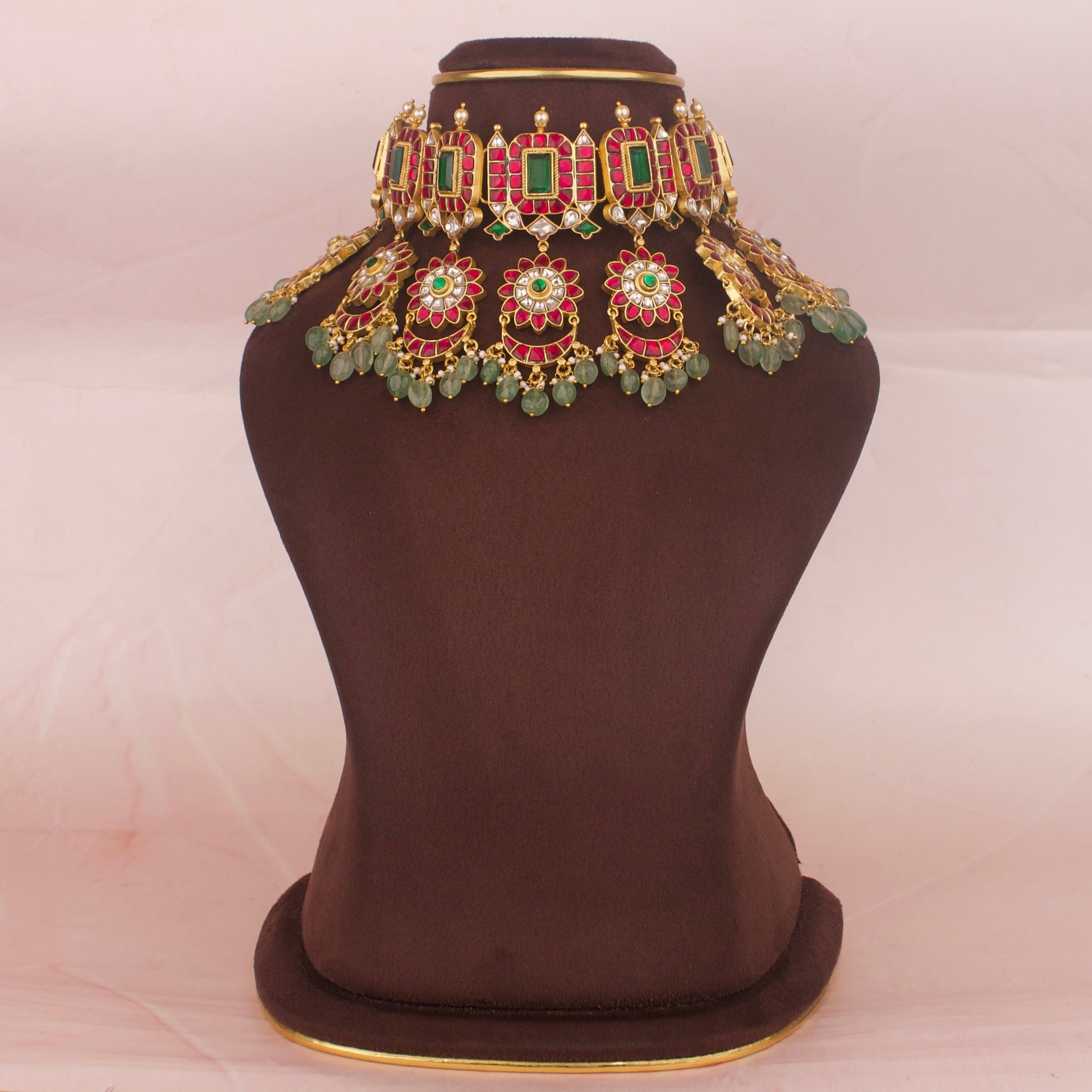 Elegant Heavy Bridal Jadau Kundan Choker