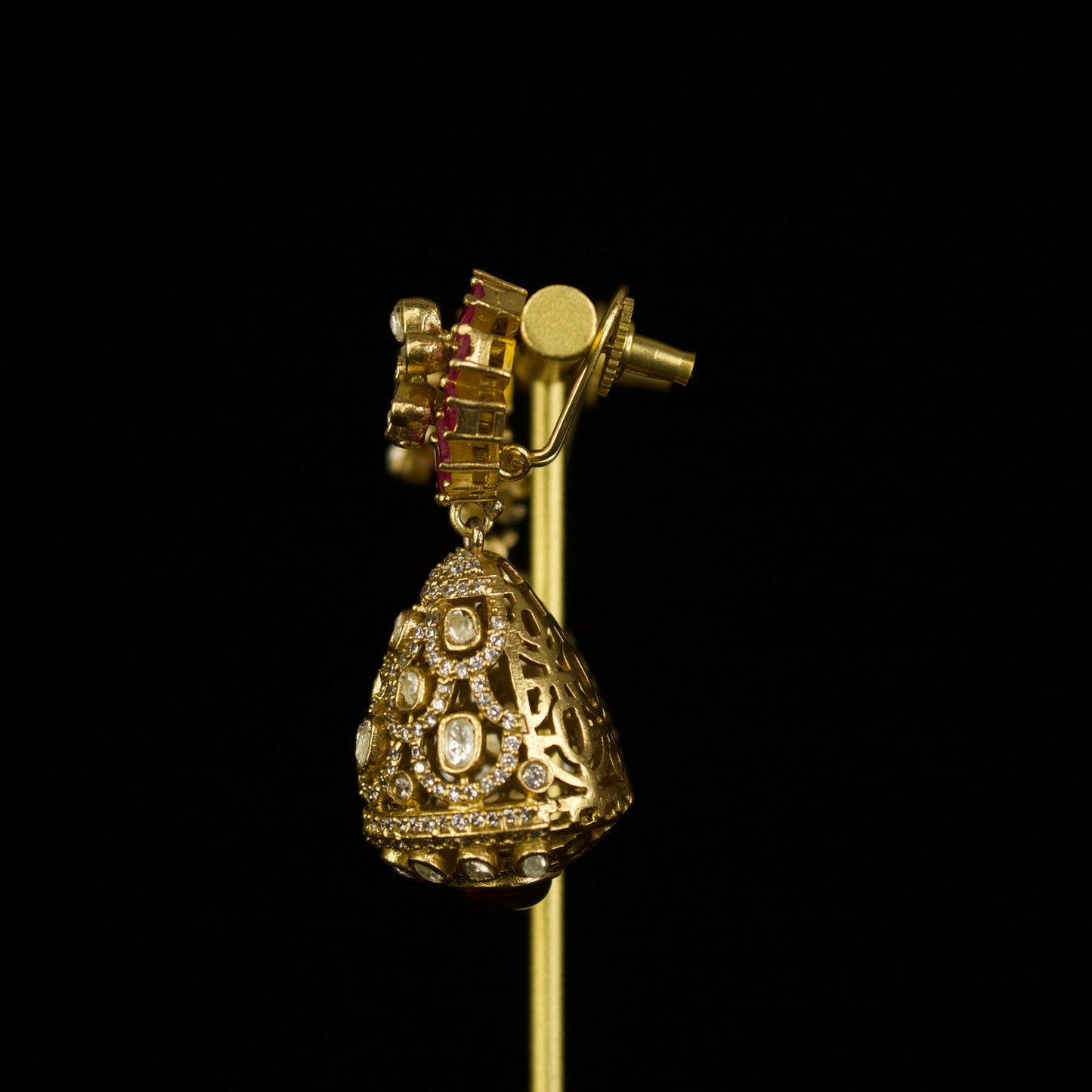 Diamond Victorian Kanti Necklace Set