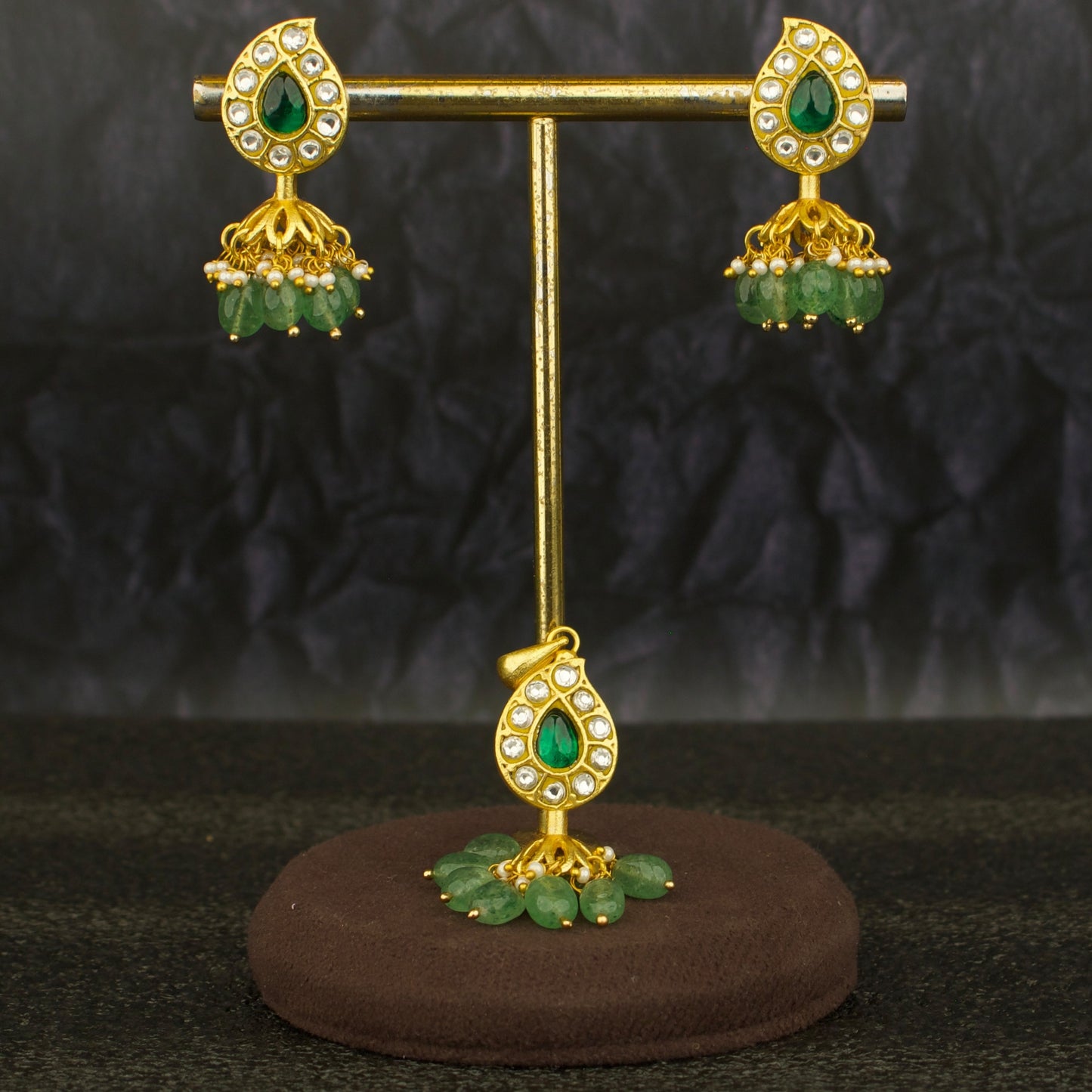Mango Design Jadau Kundan Pendant Set