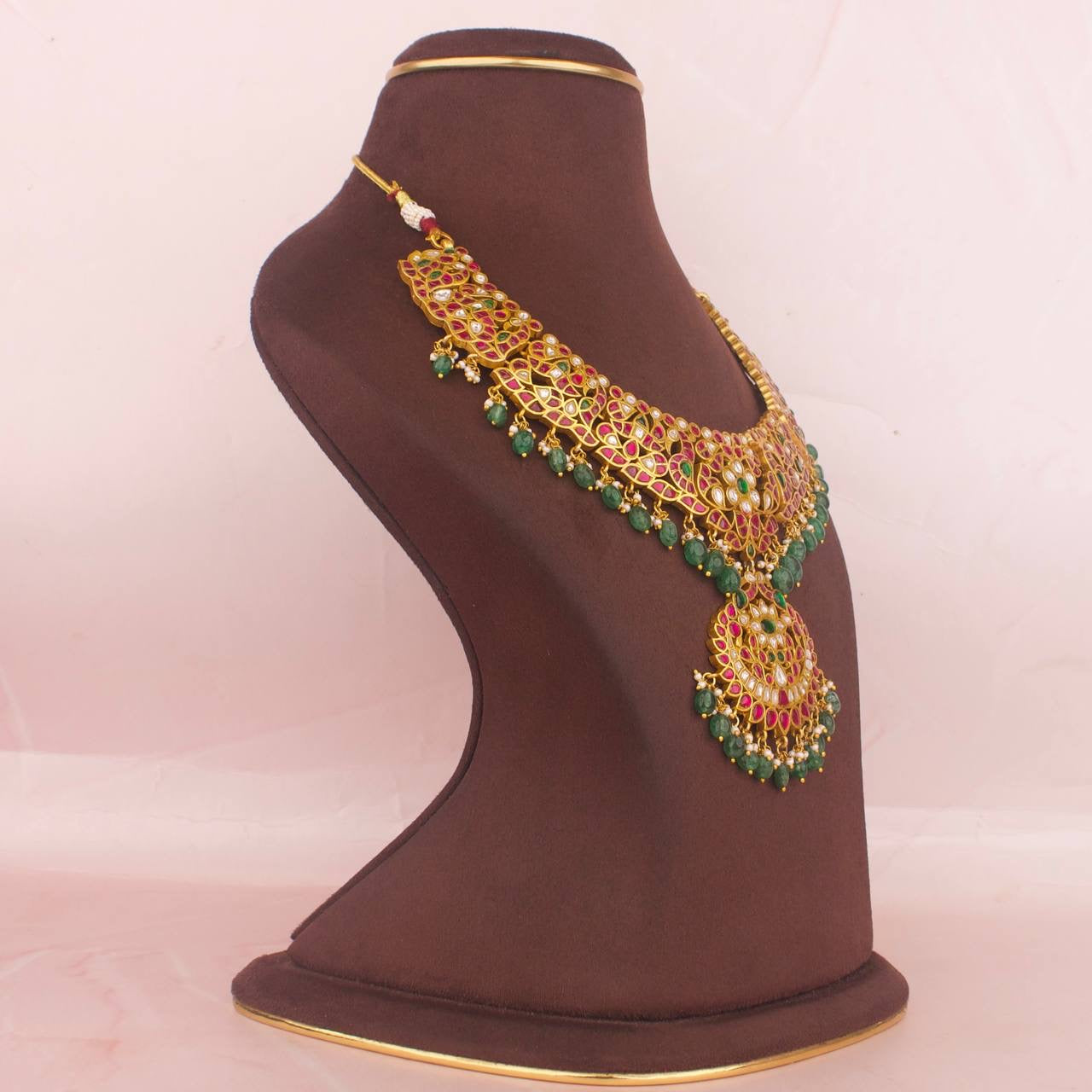 Traditional Jadau Kundan Necklace - Bridal Edition