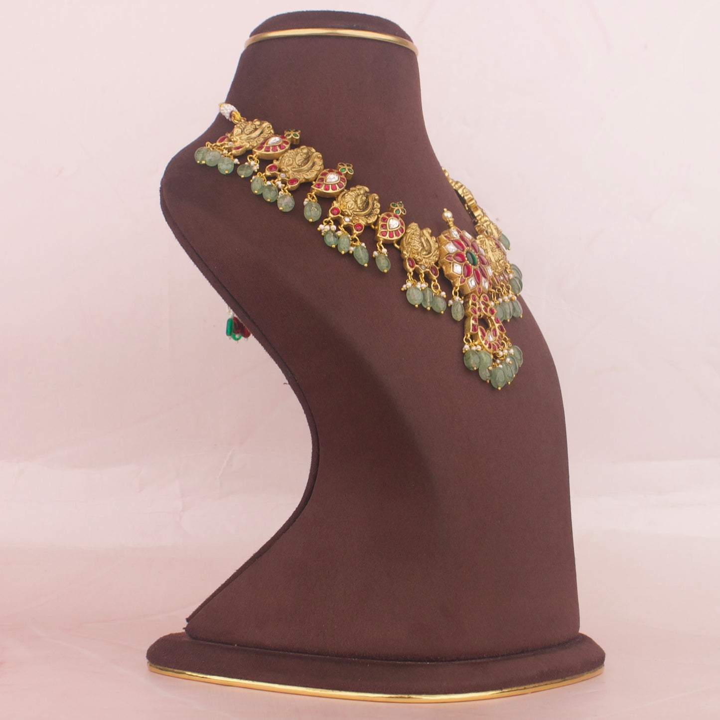 Royal Jadau Kundan Necklace x Nakshi Necklace