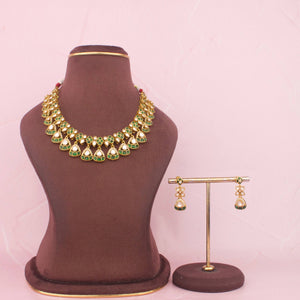 Designer Necklace Set With Matching Earrings