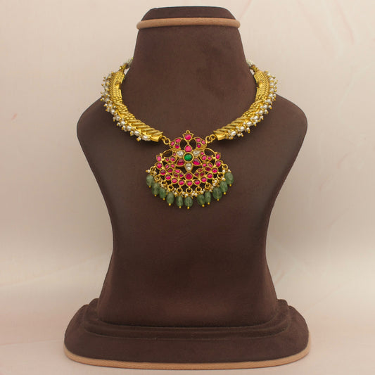 Unique Kanti Style Jadau Kundan Necklace