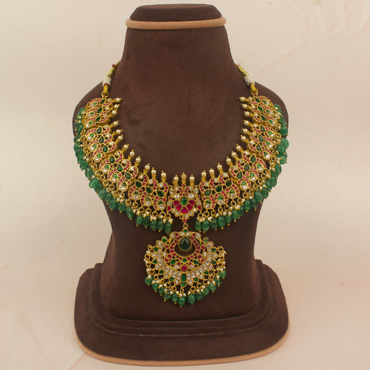 Multi Jadau Kundan Necklace