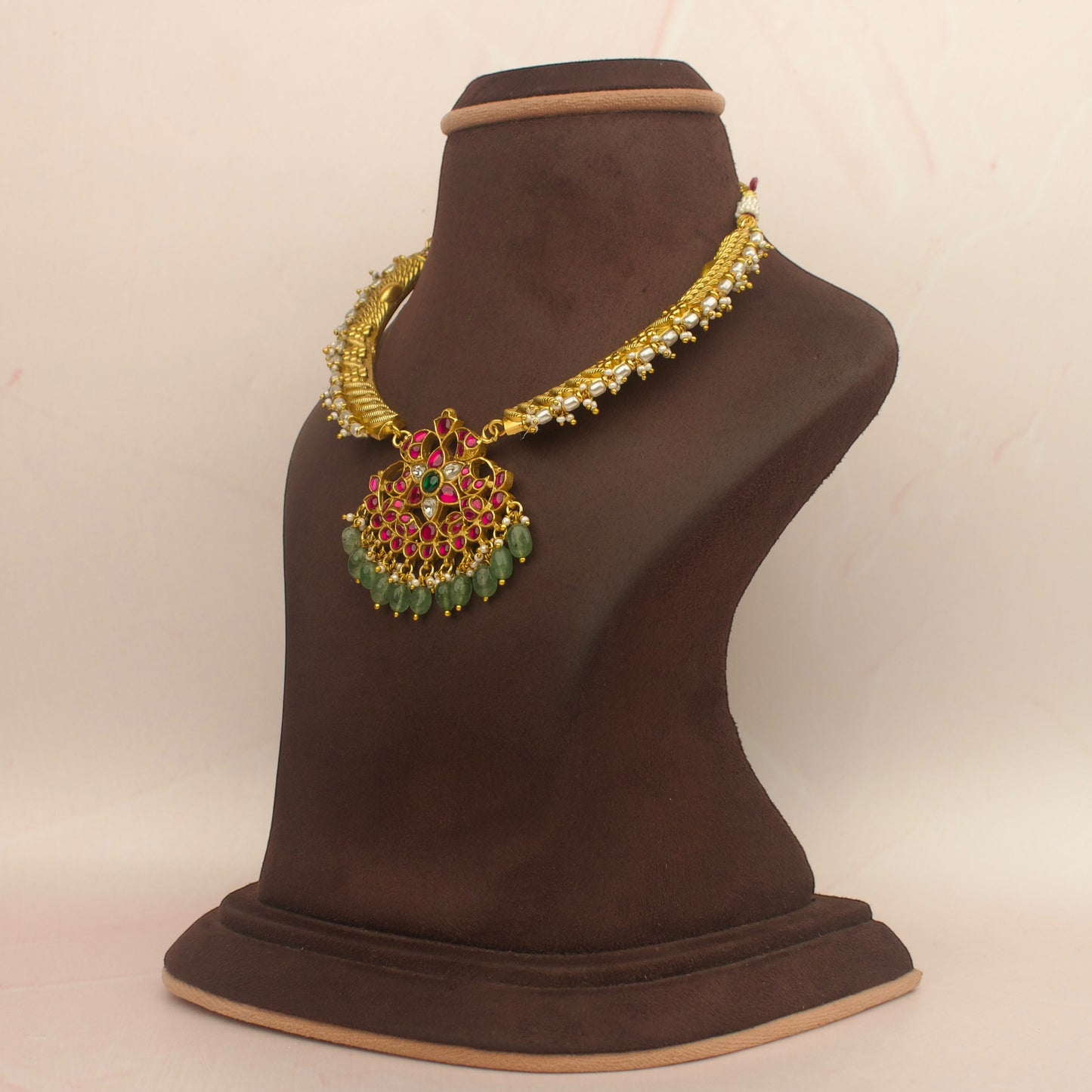 Unique Kanti Style Jadau Kundan Necklace