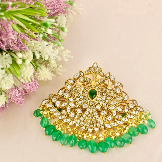 Grand Gold Style Jadau Kundan Locket