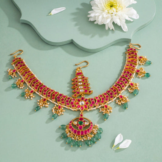 Bridal Jadau Kundan Mathapathi