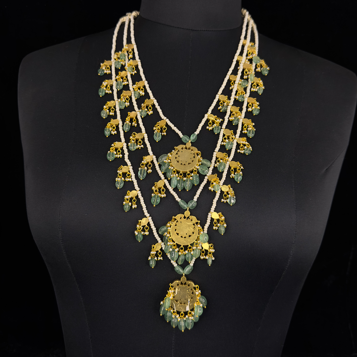 Jadau Layered Necklace (DJ440)