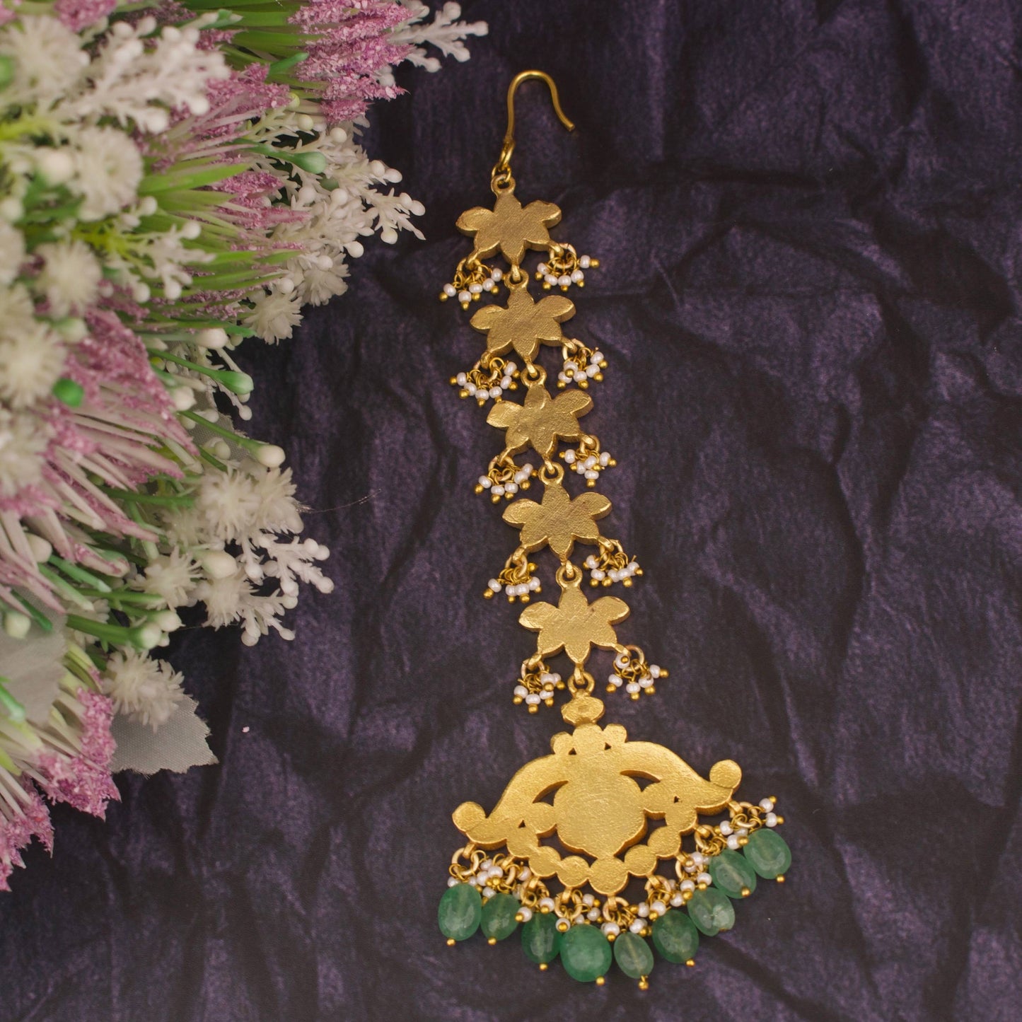 Brides Special Jadau Kundan Maangtika
